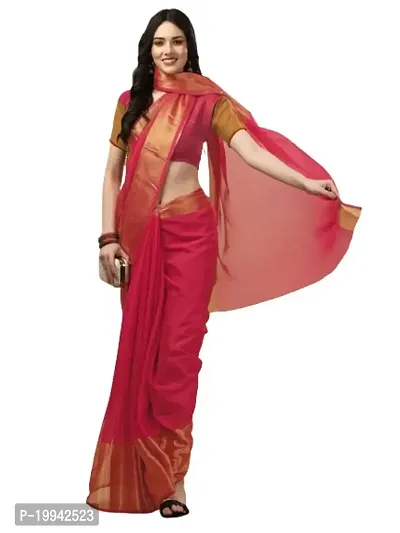 Chiffon Saree with Blouse piece