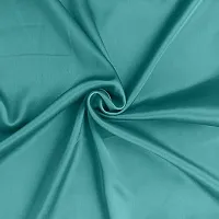 handmade Satin Pillow Case 300 TC Pillow Covers Soft and Comfortable Satin Pillow Cover Pillowcase Silky for Hair and Skin Bedroom Decor 2 PC (Teal, King (20x40 Inch))-thumb4