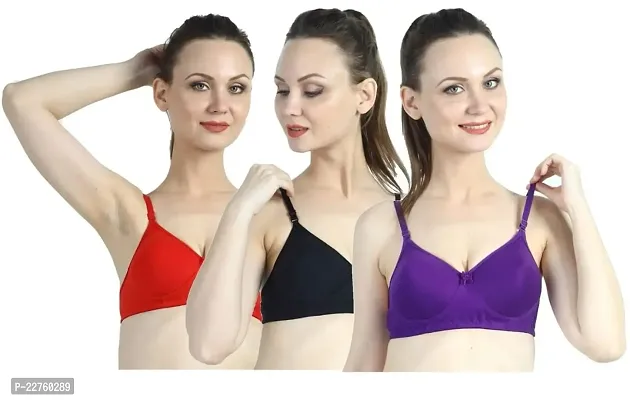 Gowon Beauty Bras for Women Padded Bras for Women Set Lace Push Up Underwired Solid Bikini for Women Bra Set for Women Padded Bras Size 36-thumb0