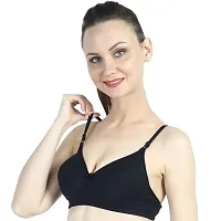 Gowon Beauty Padded Bras for Women Set Lace Push Up Underwired Solid Bikini for Women Bra Set for Women-thumb2