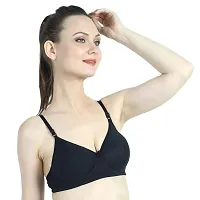 Gowon Beauty Padded Bras for Women Set Lace Push Up Underwired Solid Bikini for Women Bra Set for Women-thumb1