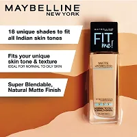 Maybelline New York Fit Me Matte+Poreless Liquid Foundati, 115 Ivory, 30ml-thumb3