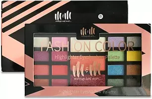 BEAUTY FLY  Makeup  More Highlighter Palette, Contains 19 Unique Highlighter And Eyeshadow Colors, Provides Glow To The Face, Match Your Skin Tone Highlighter  (Multicolor)-thumb1