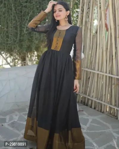 Fancy Viscose Silk Kurtas For Women