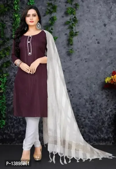 COTTON ZARI KURTI-thumb0