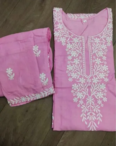 Fancy Rayon Kurta Set For Women