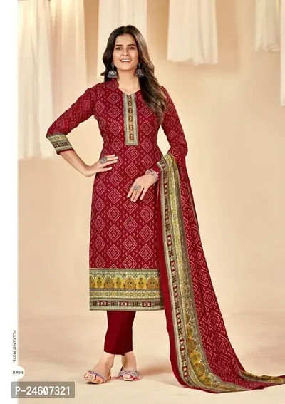 Pashmina Jaipuri Print Suits And Dress Material