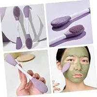 Double-headed Silicone Mask Brush Face Cleansing and Applying Mud Mask Beauty Salon Special Brush-thumb2