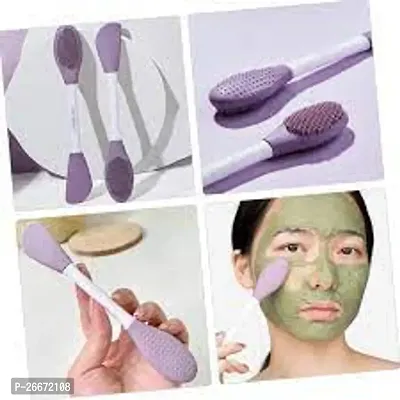 Double-headed Silicone Mask Brush Face Cleansing and Applying Mud Mask Beauty Salon Special Brush-thumb3