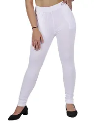 AYANSH ENTERPRISES Leggings for Women Ankle Length with Side Pockets Stretchable Cotton Lycra Fabric Slim Fit-thumb1