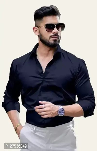 Classic Cotton Solid Casual Shirts for Men