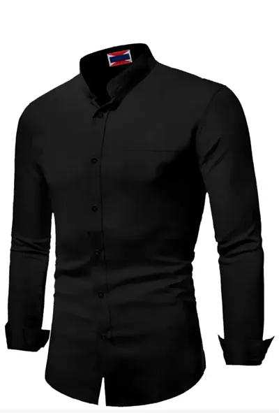 Stylish Regular Fit Blend Long Sleeves Casual Shirt for Men