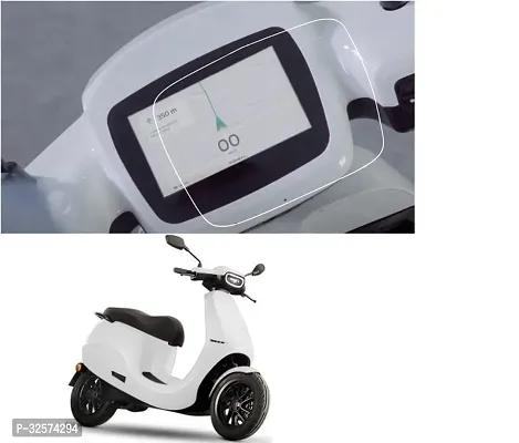 Full Screen Coverage Screen Guard With Installation Kit For Touchscreen Display Compatible For Ola S1 / S1 Pro Ev Scooter-thumb0