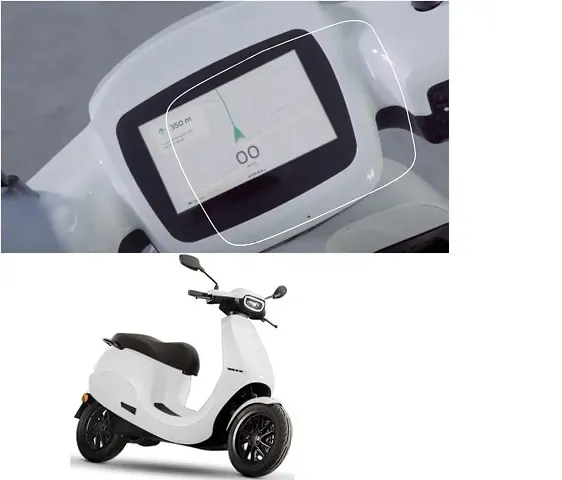 V-ON ENERGY Ola Screen Guard Compatible With Ola S1 / S1 Pro EV Scooter Flexible and Unbreakable | Full Screen Coverage | Clear Finished