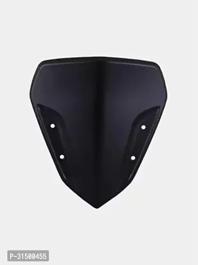 MOTO XSPEED MT15 Visor Matte Black Bike Headlight Visor Bike Windshield ()