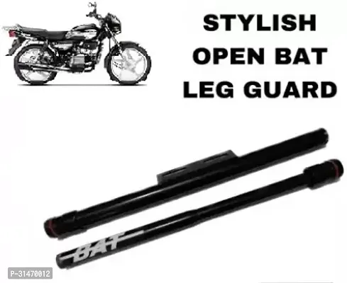 Splendor Heavy Duty Bat Leg Guard Rod Bike Crash Guard (Hero)