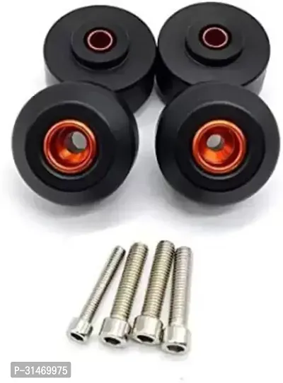 MOTO XSPEED Front and Rear Wheel Frame Slider Crash Pads Falling Protection for KTM Duke Bike Crash Guard (KTM)