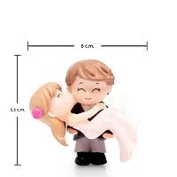 iDream Resin Couple Idol , 5 cm, White, 1 Set-thumb1