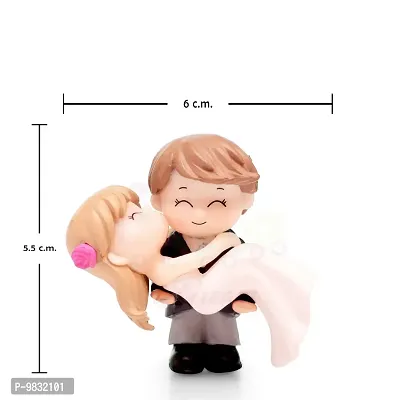 iDream Resin Couple Idol , 5 cm, White, 1 Set-thumb2