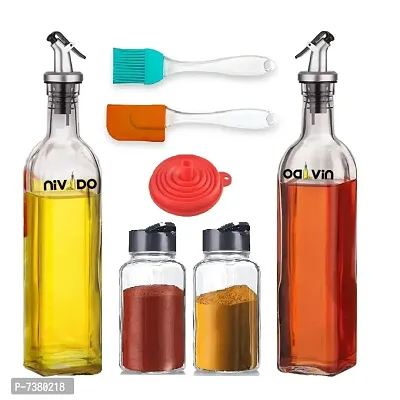 Olive Oil Dispenser Combo Set (Pack Of 7)-thumb0