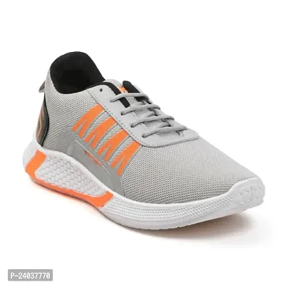 Stylish 516 Grey Sports Shoe For Men-thumb4