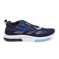 Branded Light Weight Blue Sports Shoe For Men-thumb2