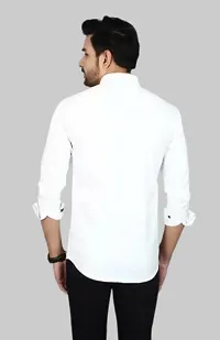 100% Cotton Mens Full Sleeves Plain Shirts-thumb1