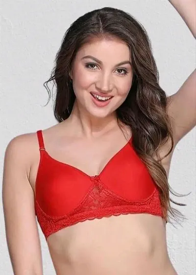 Stylish Viscose Solid Bras For Women