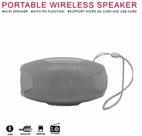 Stylish Grey Wireless Best Quality Bluetooth Speakers