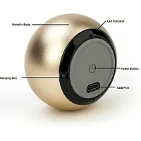 High Quality Small body Big sound smart Mini Boost Bluetooth Speaker 5.0 Bluetooth Speaker, (Silver ). Pack of 1.-thumb3