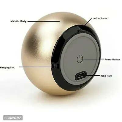 High Quality Small body Big sound smart Mini Boost Bluetooth Speaker 5.0 Bluetooth Speaker, (Silver ). Pack of 1.-thumb4