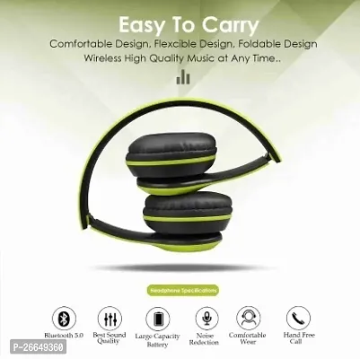 P47 Wireless Over-ear Headphone Dynamic Thunder Bass Gaming Sports Bluetooth  Wired without Mic Headset-thumb2