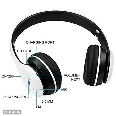P47 Wireless Over-ear Headphone Dynamic Thunder Bass Gaming Sports Bluetooth  Wired without Mic Headset-thumb3