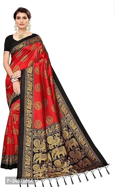 Sarees With Blouse Pieces-thumb0