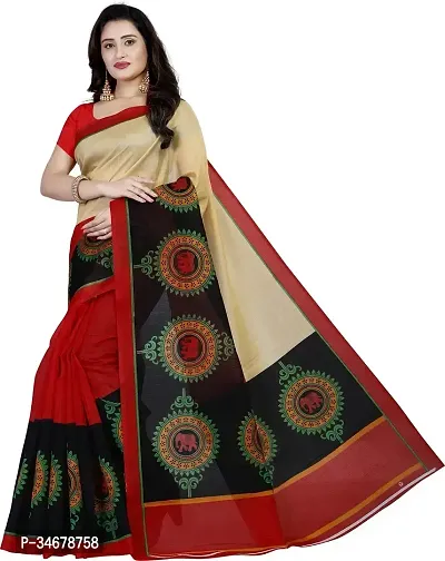 Beautiful Cotton Sarees without blouse piece-thumb0