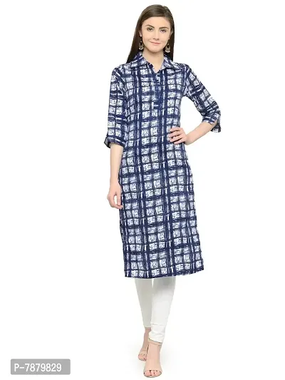 Sayesha Women's Crepe Regular Kurta-thumb0