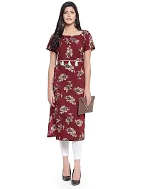 Sayesha Floral Printed Straight Crepe Women's Kurti-thumb4