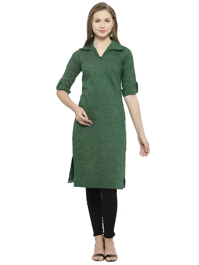 Bottle Shirt Collar Kurti