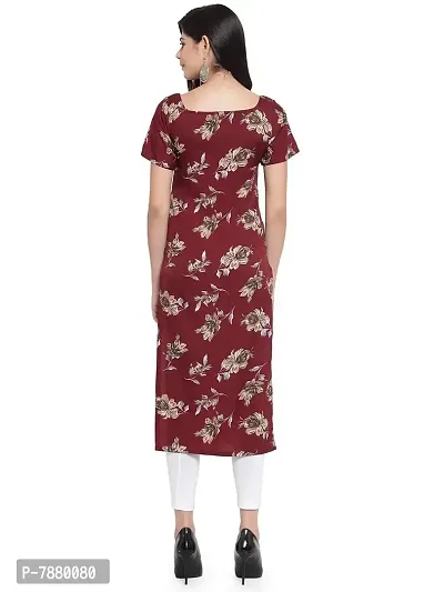 Sayesha Floral Printed Straight Crepe Women's Kurti-thumb3