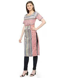 Sayesha Women's Crepe Multicolor Machine Printed Long kurta (Sizes from XS to 7XL)-thumb2