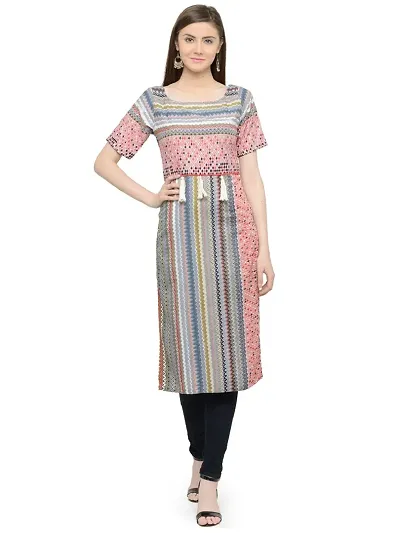 Sayesha Women's Crepe Machine Long kurta (Sizes from XS to 7XL)