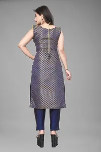 Beautiful Jacquard Woven Design Kurta Bottom and Dupatta Set-thumb2