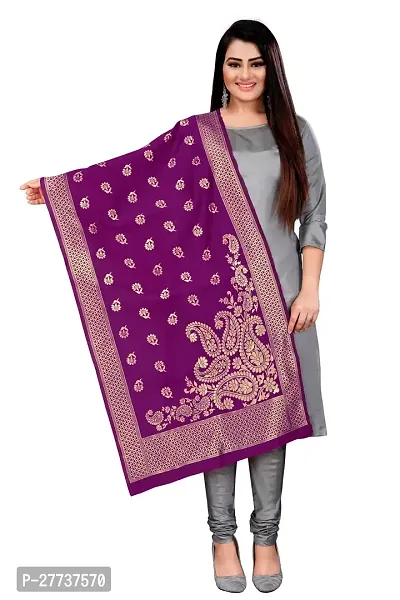 Elegant Banarasi Silk Jacquard Weave Dress Material with Dupatta For Women-thumb4