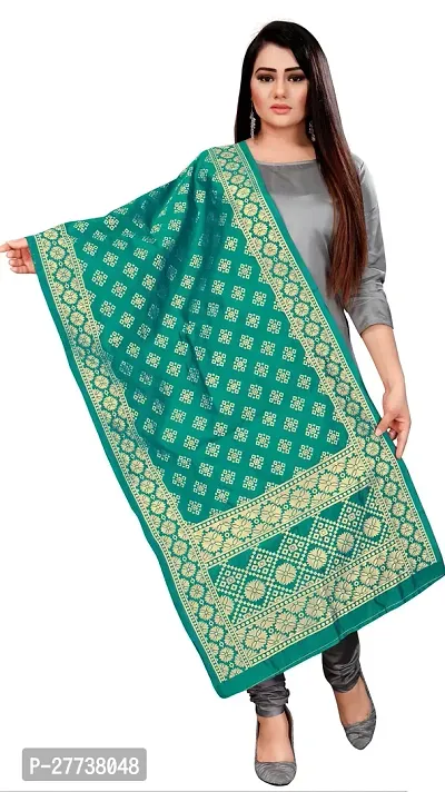 Elegant Banarasi Silk Jacquard Weave Dress Material with Dupatta For Women-thumb4