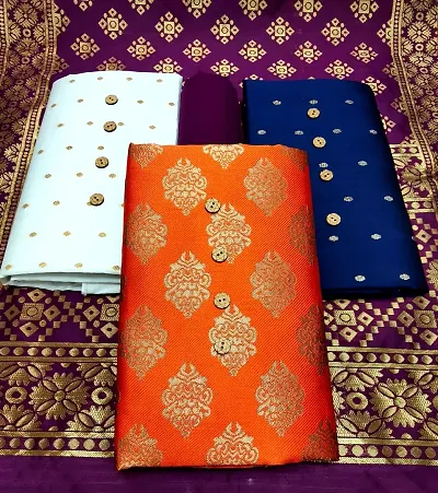 New In Banarasi Silk Suits 