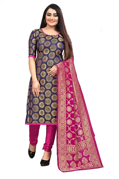 New In Banarasi Silk Suits 