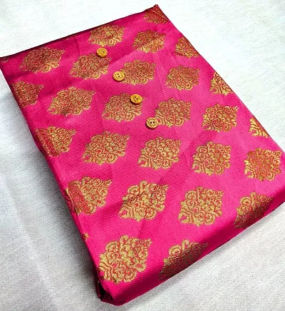 Banarasi Silk Jacquard Weave Kurta Material