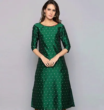 Banarasi Silk Jacquard Weave Unstitched Kurta Material