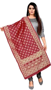 Elegant Banarasi Silk Jacquard Weave Dress Material with Dupatta For Women-thumb3