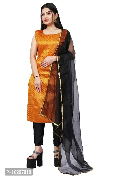 Stylish Fancy Jacquard Unstitched Dress Material Top With Bottom And Dupatta Set For Women